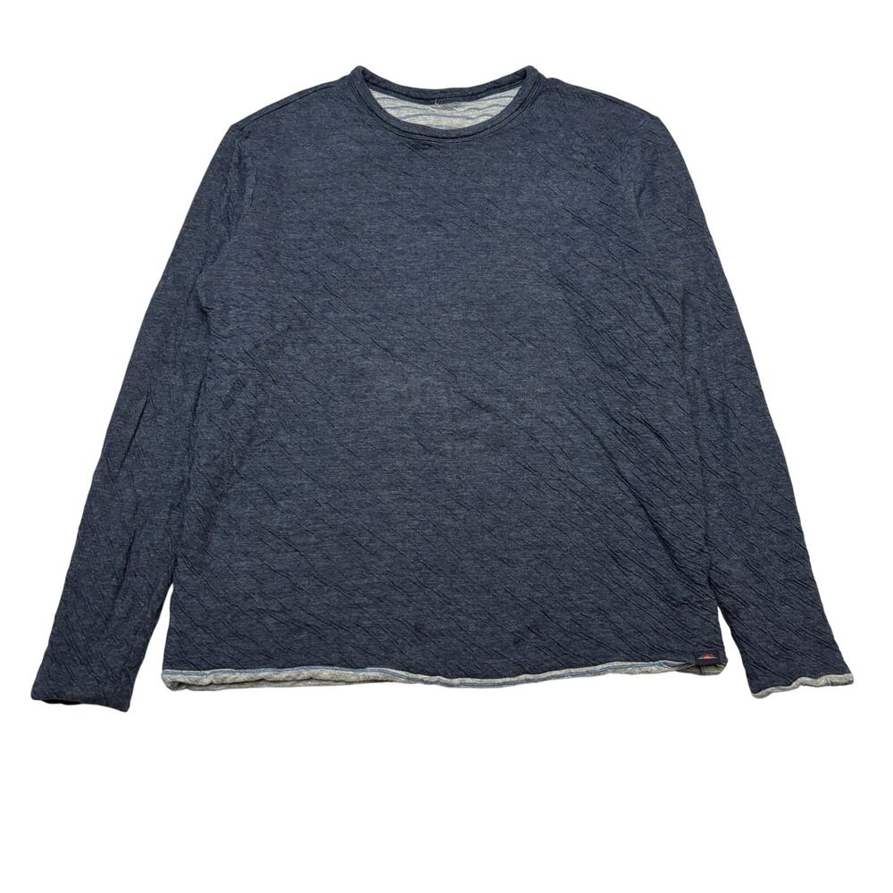 Faherty Cloud Reversible Long Sleeve Crewneck Shirt Men's 19x24 Loungewear